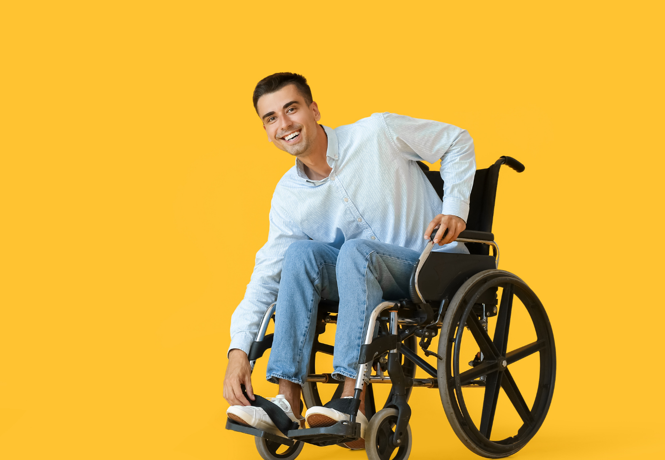 كرسي متحرك لكبار السن والمعاقين