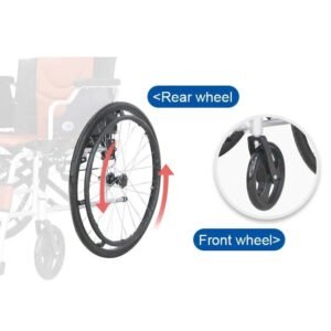 Alternative view of كرسي متحرك للمعاقين وكبار السن 46-KY868LFJ-A