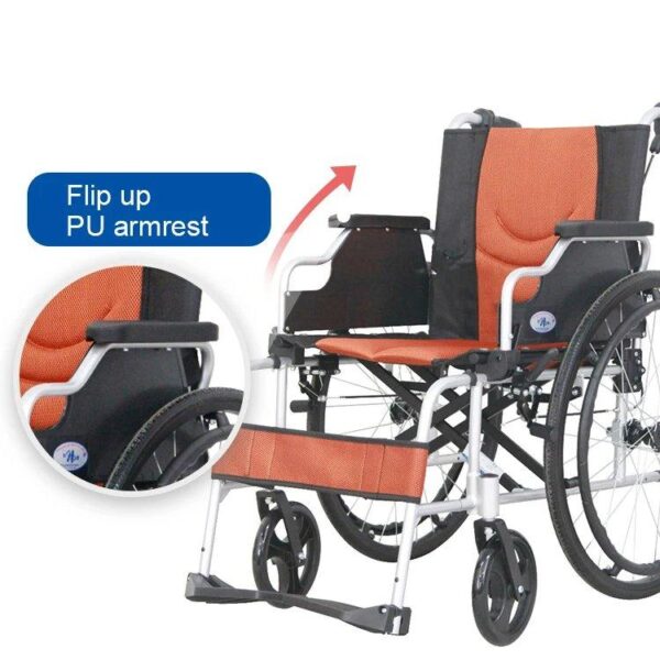 ⁦كرسي متحرك للمعاقين وكبار السن 46-KY868LFJ-A⁩ - الصورة ⁦4⁩