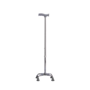 Alternative view of عكاز يد ألمونيوم بأرجل رباعية - دعم قوي وثبات فائق