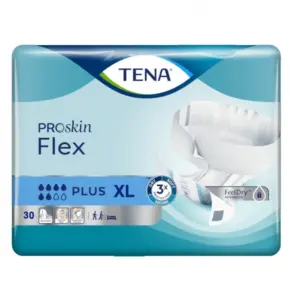 حفاضات سليب بلس لسلس البول للبالغين تحتوي على 30 قطعة من تينا، مقاس XL