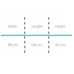 سرير مساج مع أدراج - الصورة 2