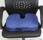 ⁦مقعد طبي ميموري فوم كومفورت لي الناسور - الراحة المثلى لفترات الجلوس الطويلة⁩ - الصورة ⁦2⁩