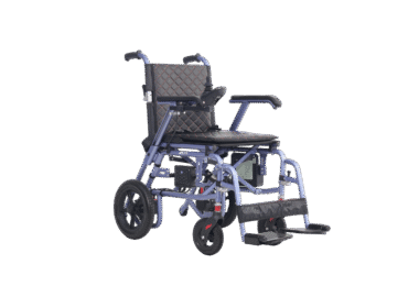 كرسي متحرك كهربائي خفيف قابل للطي | شحن لكل مدن السعودية